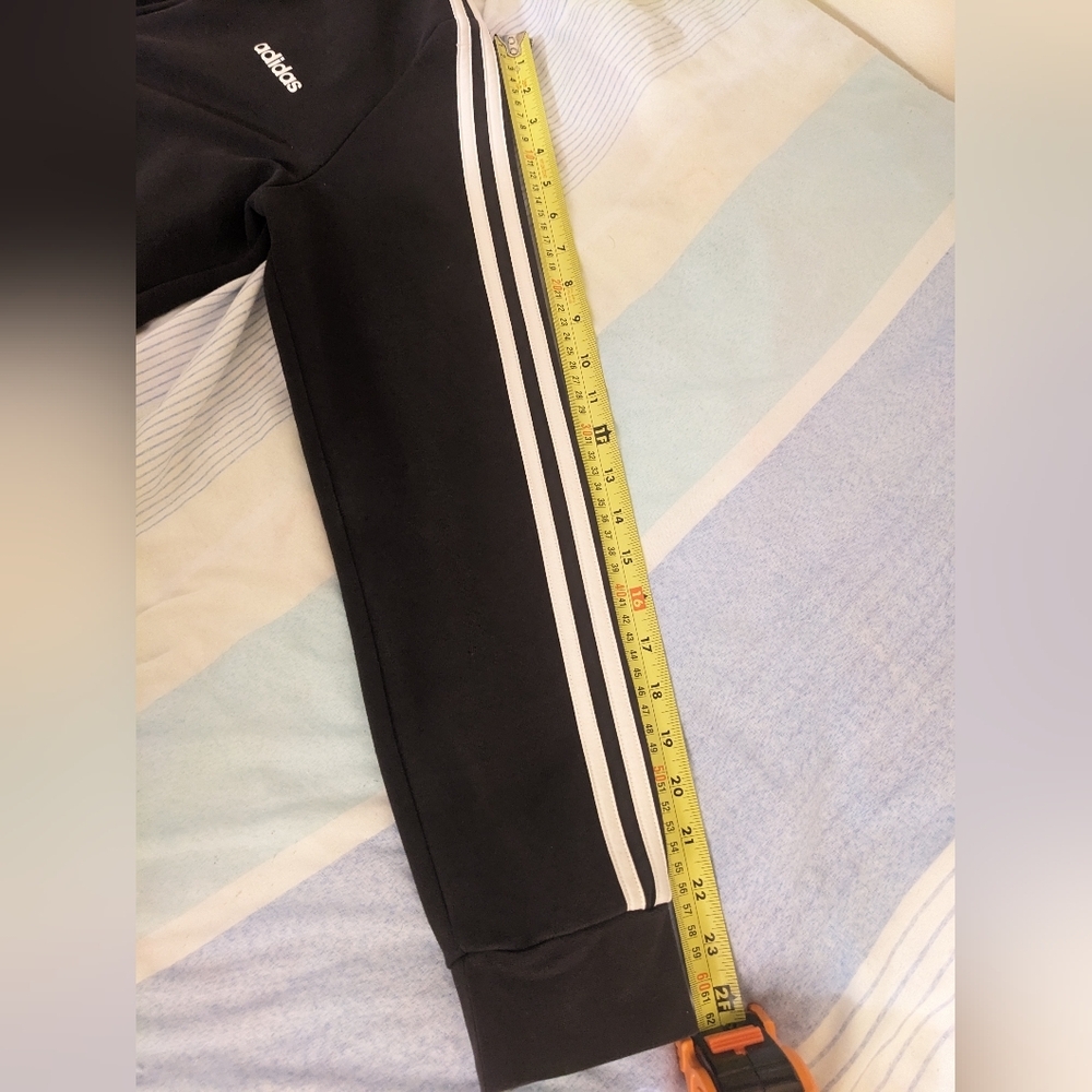 Adidas Black Zip-Up Hoodie - Picture 9 of 13